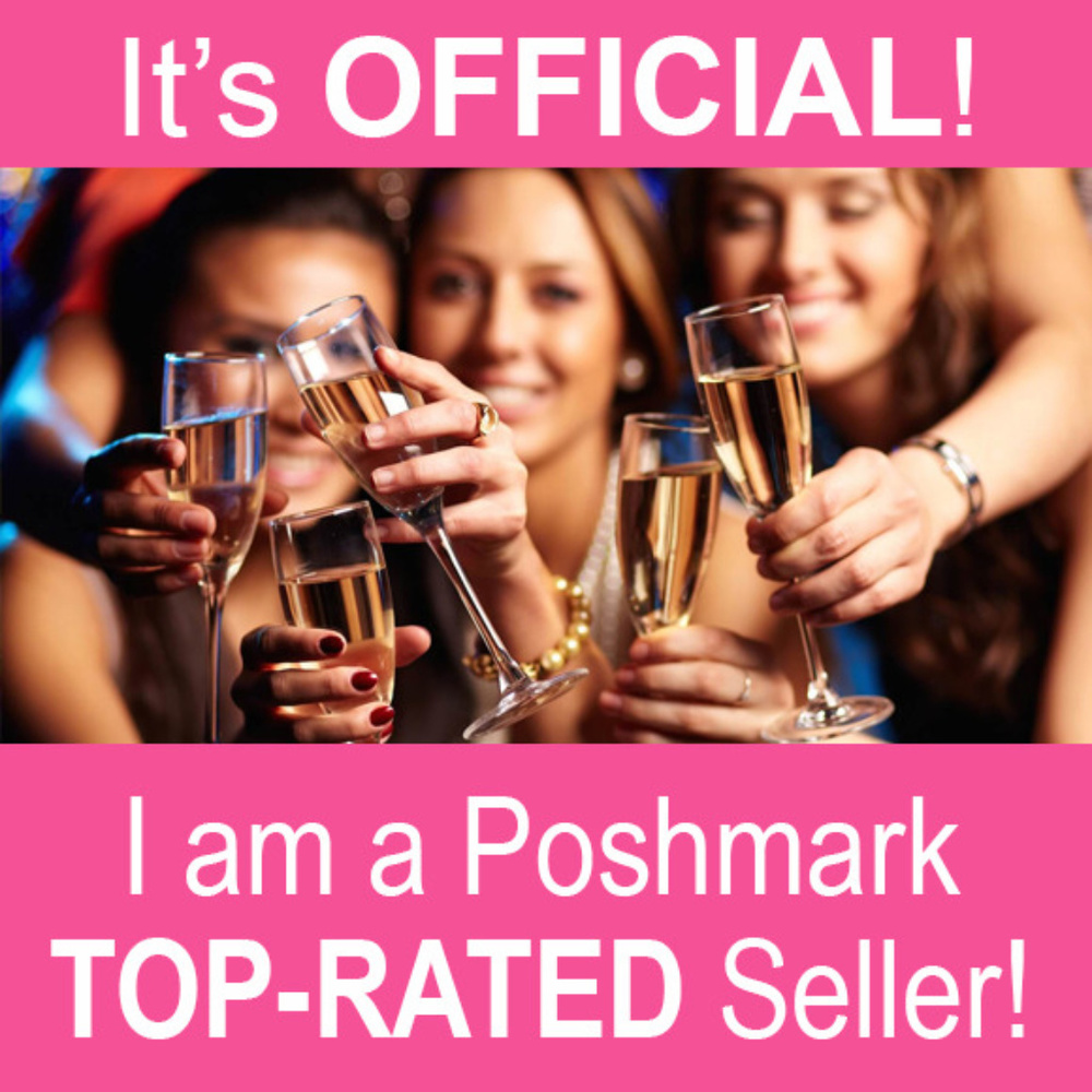 Celebrating becoming a top-rated seller!